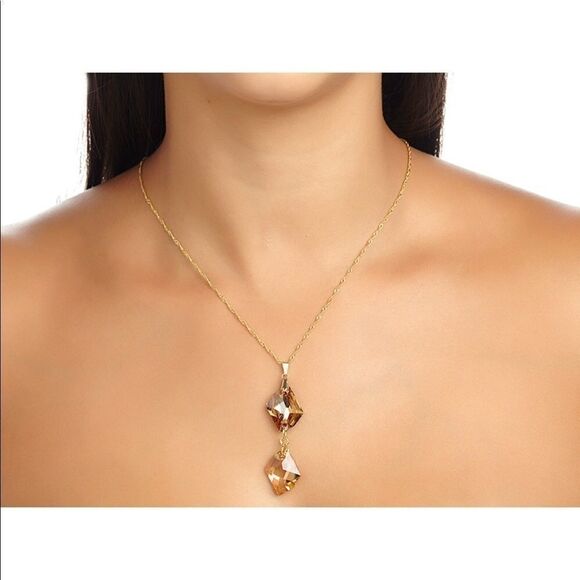 Swarovski authentic Crystals 18kGold Plated CHIC - Picture 3 of 13